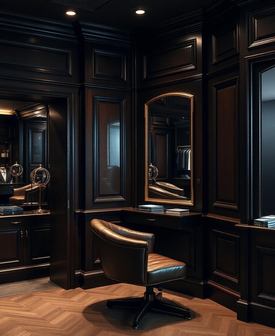 Interior of the Lakewood fitting room